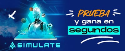 Modo Simulate: Gana al Instante promotion banner